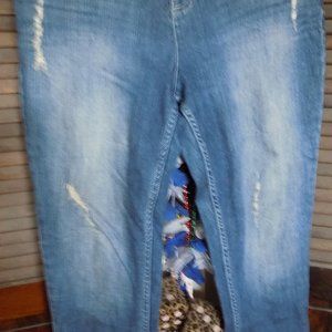 Vera Wang ankle jeans size 14 Straight